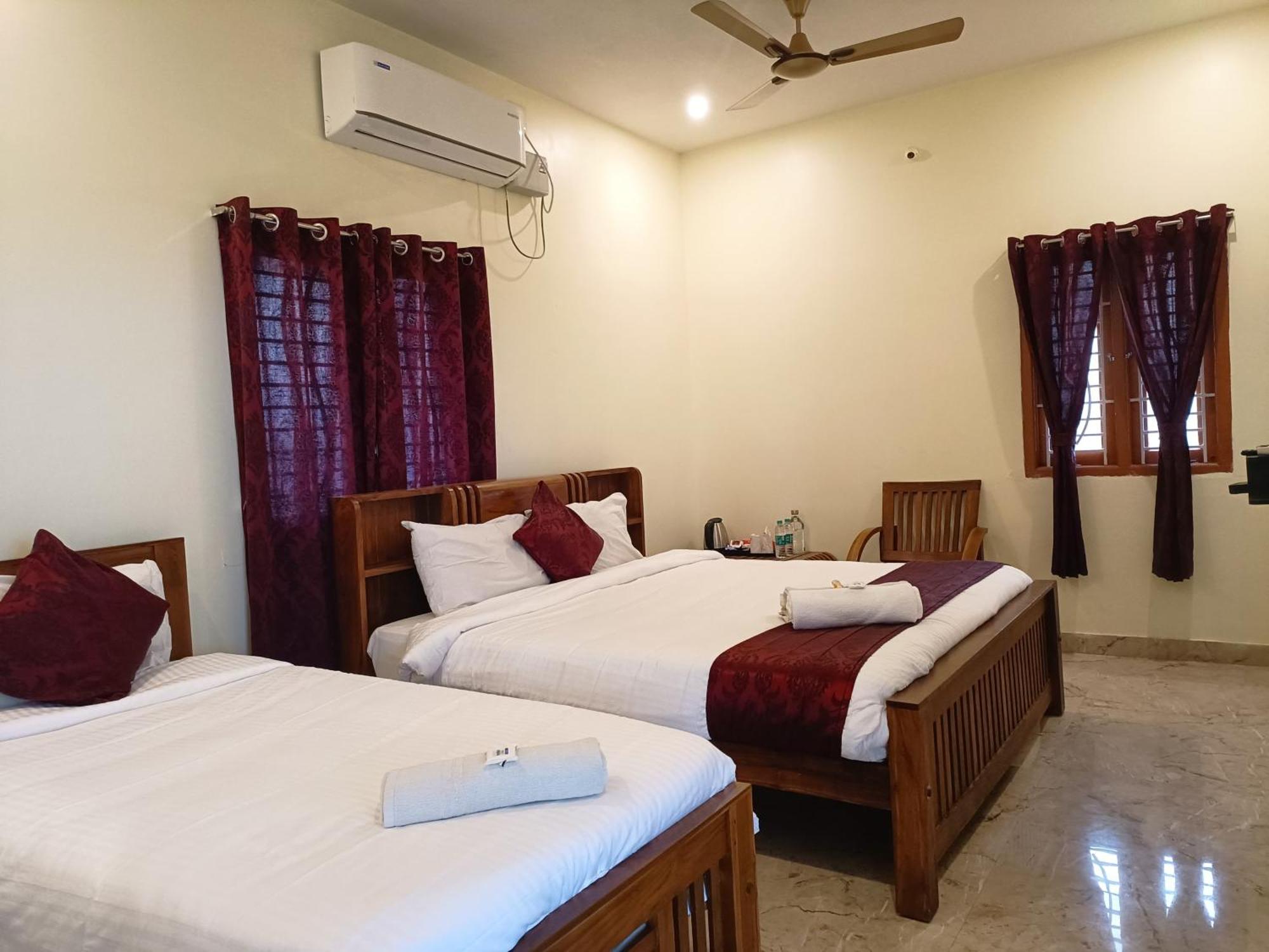 Bairava Bliss Inn Rāmeswaram Exterior foto