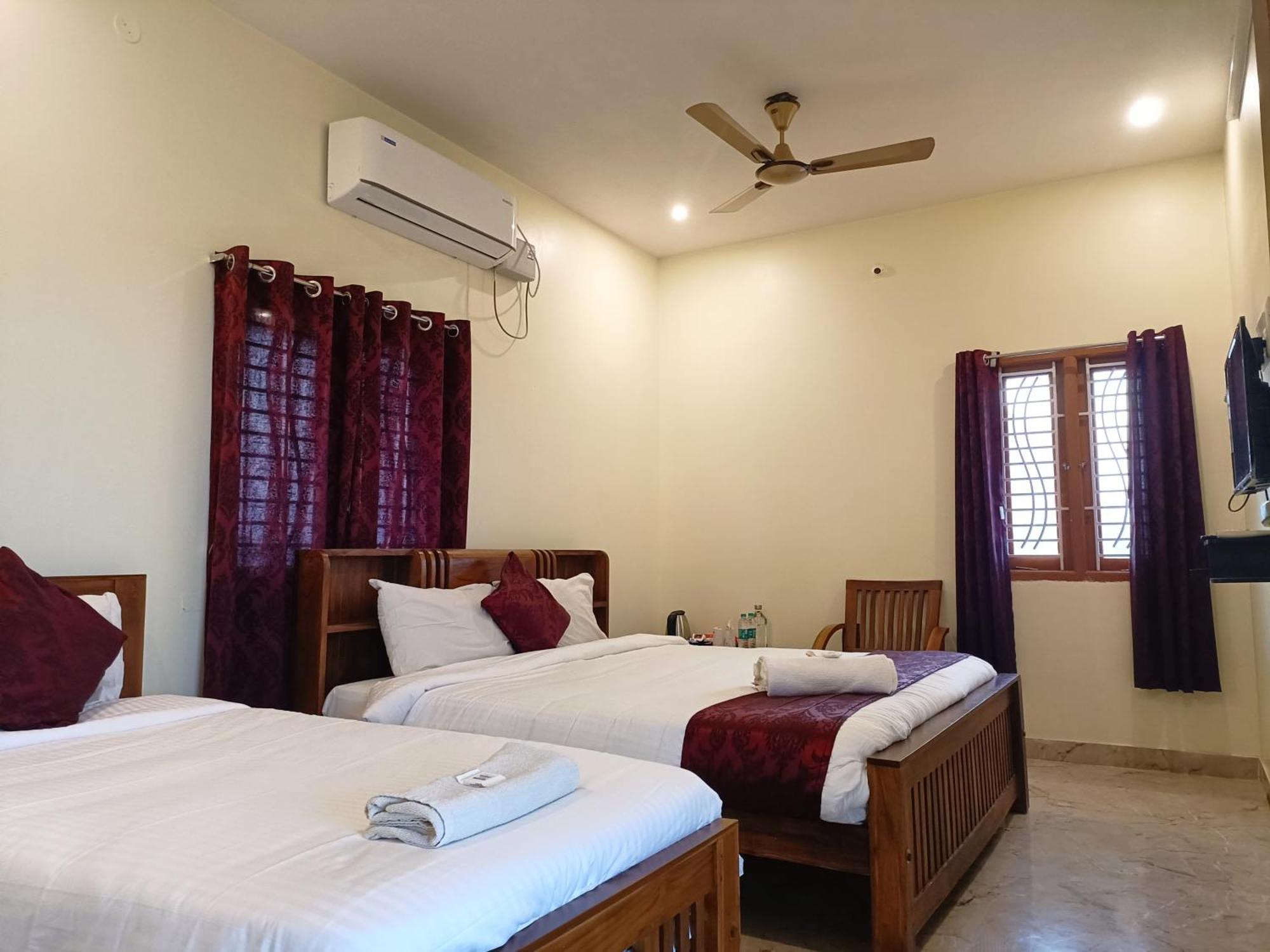 Bairava Bliss Inn Rāmeswaram Exterior foto