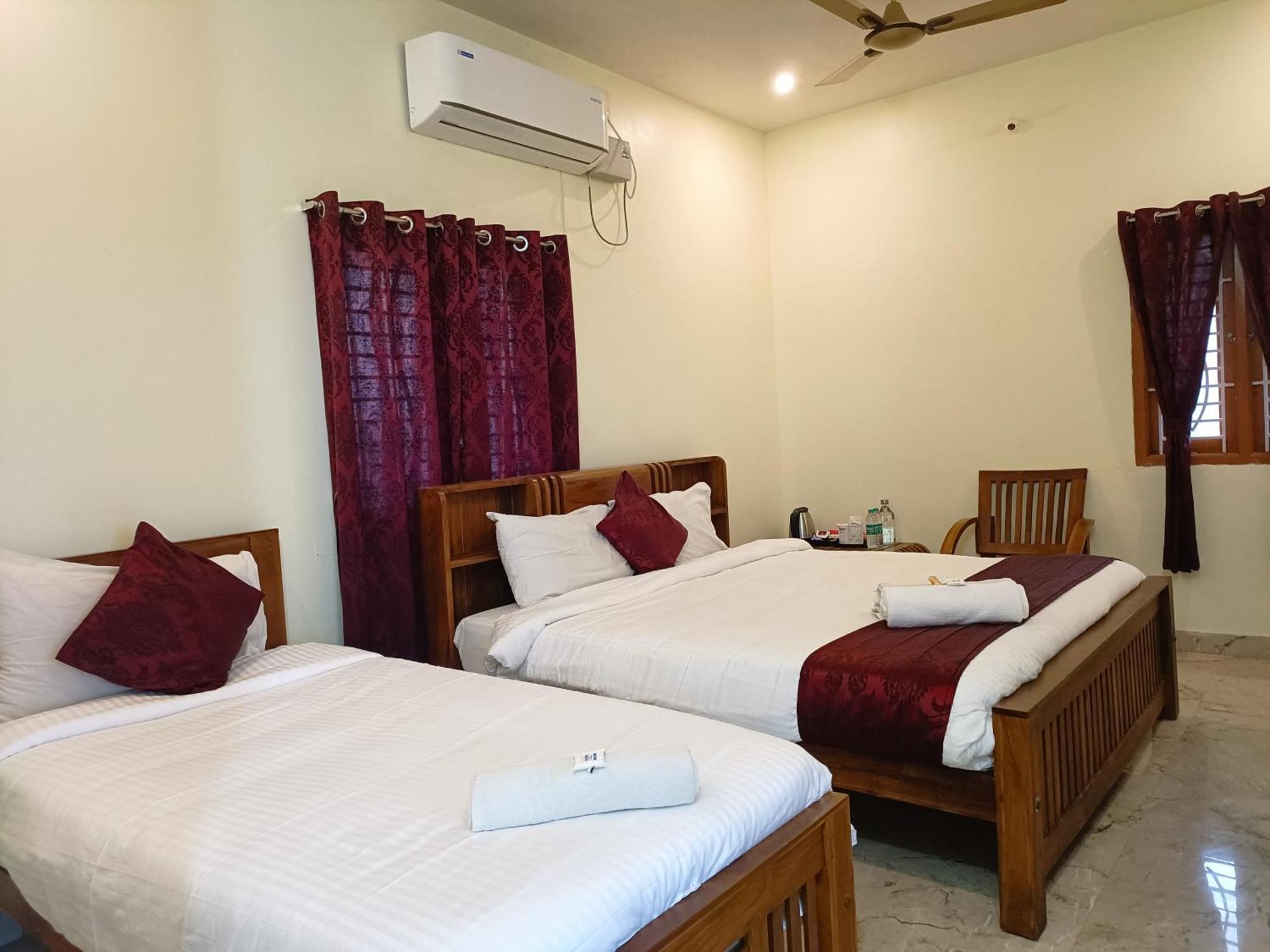 Bairava Bliss Inn Rāmeswaram Exterior foto